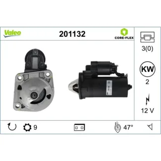 Valeo Anlasser 2,0 kW Ford C-Max Focus Galaxy Mondeo S-Max 1,8