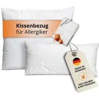 sleepling Kissenbezug Evolon Encasing Kopfkissen, (1 Stück), Milbenbezug, milbenkotdicht, Hausstauballergiker, Made in Germany