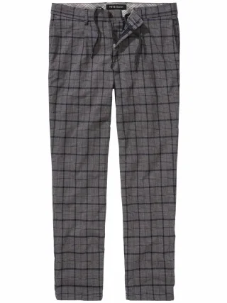 Mey & Edlich Herren Belesene Chino Blau 73 % Baumwolle, 24 % Modal, 3 % Elasthan