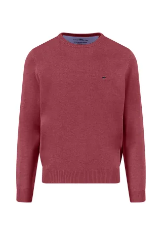 FYNCH-HATTON - O-Neck, Superfine berry - Gr. - XXL