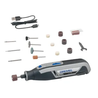 Dremel 7760-N/15 Lite Multi-Purpose Rotary Tool 3.6V Lithium-Ion 2.0Ah 8,000-25,000 RPM Fully Variable Speed EZ Twist Li