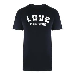 Love Moschino - T-Shirt für Herren, Logo (Schwarz)