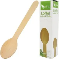Esslöffel Party Besteck Löffel 20er aus Holz 16cm (20 Stück), Holz