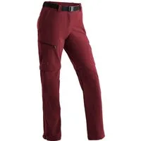 Maier Sports Outdoorhose Nata Damen Zip-Off Wanderhose, atmungsaktive Trekkinghose, Regular Fit
