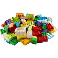 LEGO® LEGO® DUPLO® Steine Sondersteine Bunt Gemischt - NEU! Teile 80x Spielbausteine, (Bausteine, 80 St., Kreativ-Set), Made in Europe