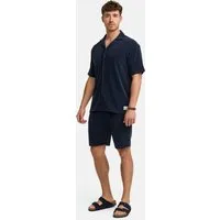 Indicode Freizeitanzug Herren INZandro Shirt Herrenshorts Set (Set), mit strukturierter Stoffqualität für eine besondere Haptik