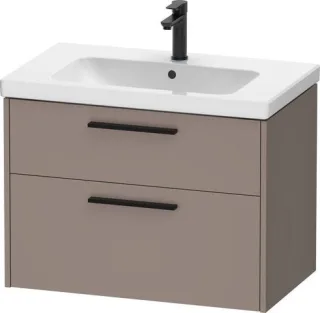 Duravit D-Code Waschtischunterschrank wandhängend Schubk. 2, DC46720BD430000