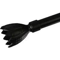 Liedeco Gardinenstangen-Endstück Flower, Gardinen, (Set, 1-St), für Gardinenstangen Ø 20 mm