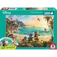 Thomas Kinkade Studios: Disney - Lilo & Stitch, Puzzle 200 Teile