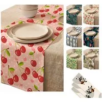 LIVINA HOME Tischläufer Premium Tischdecke abwaschbar, Tischband, moderne Leinenoptik Decke, Tischtuch, Gartentischdecke, Tafeltuch, Oster Deals Sale!