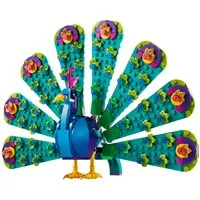 LEGO® Creator 3-in-1-Sets 31157 Exotischer Pfau Spielbausteine, (Set, 355 St., Set)