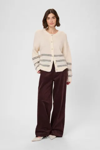 Casual Hose CUbaela Casual Hose Loose fit dark brown