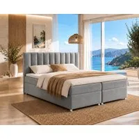 Best for Home Boxspringbett Trinity K-10 mit Stauraum, Bonellmatratze & Komfort Topper H3 (Boxspringbett-Set, 1-St., 140x200 160x200 180x200 200x200 cm), Ergonomischer Schlafkomfort, druckentlastender Topper