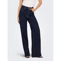 ONLY High-waist-Jeans ONLJUICY-WAUW HW WIDE DNM GUA334 NOOS Materialmix, high waist, wide fit