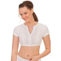 Hammerschmid Dirndlbluse Dirndlbluse - GERLINDE - weiß