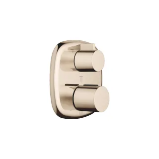 Dornbracht UP-Thermostat mit Dreiwege-Mengenregulierung COYA 36427404 Champagne (22kt Gold),36427404 36427404-47