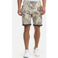 Indicode Cargoshorts Herren Albert Cargo Shorts Herrenshorts Hawaiishorts mit 6 Taschen, 100% Baumwolle
