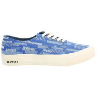 Seavees Legend Stickerei Damen Blaue Schuhe