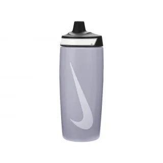 Nike - "Refuel" Wasserflasche, 511ml (Wolfsgrau/Schwarz/Weiß)