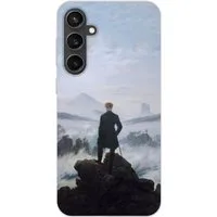 MuchoWow Handyhülle für Samsung Galaxy S23 FE Der Wanderer über dem Nebelmeer - Caspar Dav