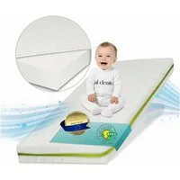 Kindermatratze Easy Active Kaltschaummatratze 90x200 cm mit Bezug, Best for Home, 10 cm hoch, (Einzelartikel, 60x120 70x140 80x160 80x180 90x200 140x200 180x200 cm), Schaumstoffmatratze, Kindermatratze mit Reißverschluss