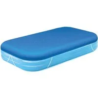 BESTWAY Pool-Abdeckplane Bestway Poolabdeckung eckig 3 x 1,83 m
