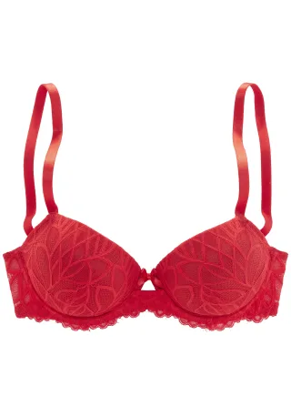 LASCANA - LASCANA Schalen-BH red - Gr. - 70F