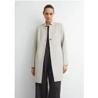 comma Wintermantel Outdoor-Mantel Taillierter Blazer-Mantel mit dezentem Herringbone-Muster