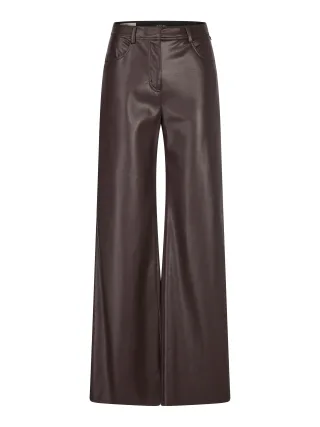 Marc Cain Pants - Hose WARRI im Wide Fit und High Waist - Gr. - 40