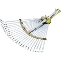 FLORA Laubbesen, Profi verstellbar 32 - 48 cm Stieldülle