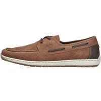 Rieker Bootsschuh Mokassin, Halbschuh, Frühlingsschuh mit Perforation