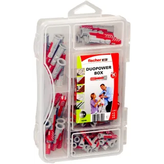 Fischer Dübelsortiment DuoPower-Box mini (85) - 553109