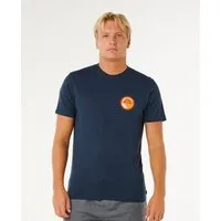 Rip Curl Print-Shirt Rip Curl Pacific Rinse Stacked T-Shirt