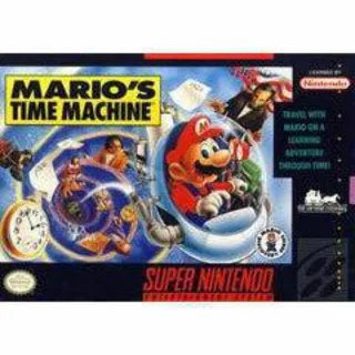 Mario's Time Machine [Nintendo Super NES]
