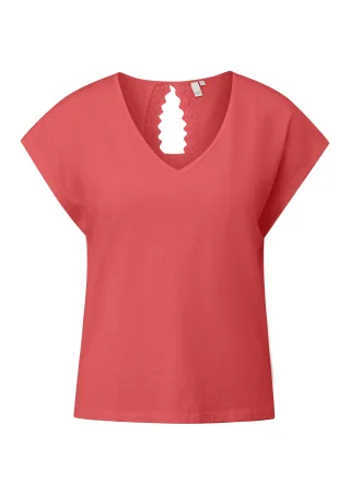 qs - T-Shirt rot - Gr. - S