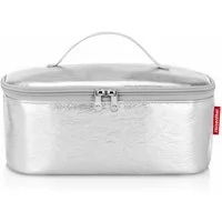 REISENTHEL® Kühltasche coolerbag M pocket silver crackle