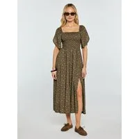 BIG STAR Shirtkleid BLER Midi