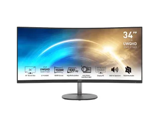 MSI PRO MP341CQDE | 9s6-3pb2ct-005 | 86,4 cm (34") - 3440 x 1440 Pixel