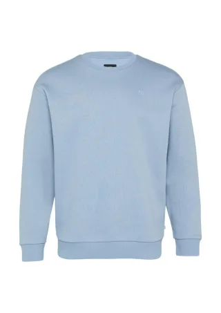 Q/S designed by - Sweatshirt mit Logostickerei blau - Gr. - M