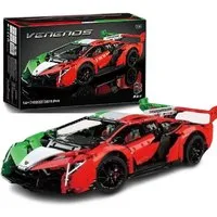 KBOX Kbox 10222 Lamborghini Venenos 3.611 Teile Technik Super Car Konstruktions-Spielset, (3611 St)