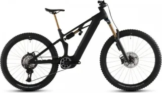 Cube Stereo Hybrid One77 HPC AT ABS Pro 800 Wh E-Bike Fully 29"/27,5" carbon'n'gold L | Dienstrad-Leasing möglich