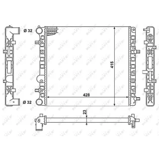 NRF Motork?hler VW Fox 50140
