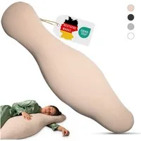 Opanoli Seitenschläferkissen ergonomisches Seitenschläferkissen - entlastet Schulter/Rücken/Hüfte