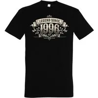 Youth Designz Print-Shirt Herren T-shirt Legend Since 1996 Geburtstag Geschenke mit Vintage Print für Männer