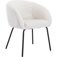 WAHSON OFFICE CHAIRS Loungesessel Sessel Kunstfell Modern Polsterstuhl