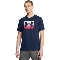 Under Armour® T-Shirt UA M BOXED SPORTS UPDATED SS mit Rundhalsausschnitt, aus Baumwolle und Polyester, pflegeleicht