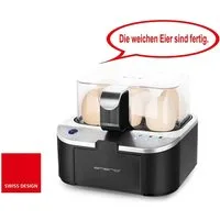 Emerio Eierkocher EB-123177.1 mit Sprachausgabe in Deutsch, Anzahl Eier: 6 St., 400 W