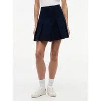 Tommy Jeans Minirock TJW GMD PLEATED MINI SKIRT Baumwolle, Plisseefalten