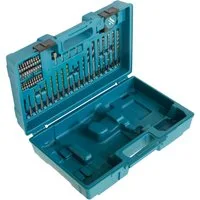 Makita Bohrersatz 183W49-4 Transportkoffer 480 x 320 x 140 mm + 65 tlg. SDS-plus