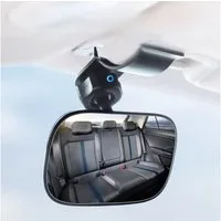 Montegoni Autospiegel Auto Innen Rückspiegel Weitwinkel – Baby & Kind Sicherheits Spiegel (Innenraum Zubehör Set, 1× Auto Rückspiegel), Weitwinkel Spiegel, 360° drehbar, bruchsicheres Acryl